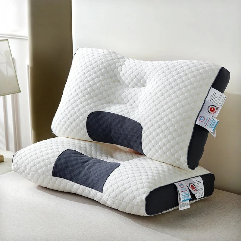 PROMO 2X1🔥CLOUDFFY® Almohada ortopédica viscoelástica elimina dolor de cuello y cabeza☁️