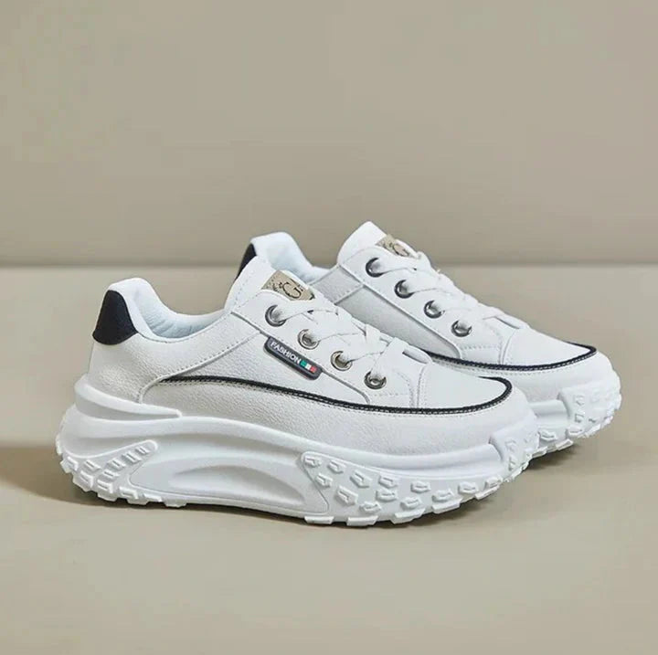 Boranoa - zapatilla slim comfort de cuero genuino - Alba dogliani