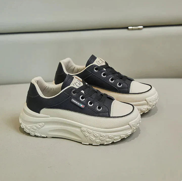 Boranoa - zapatilla slim comfort de cuero genuino - Alba dogliani