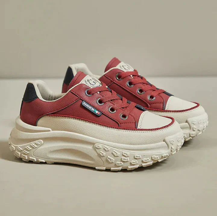 Boranoa - zapatilla slim comfort de cuero genuino - Alba dogliani