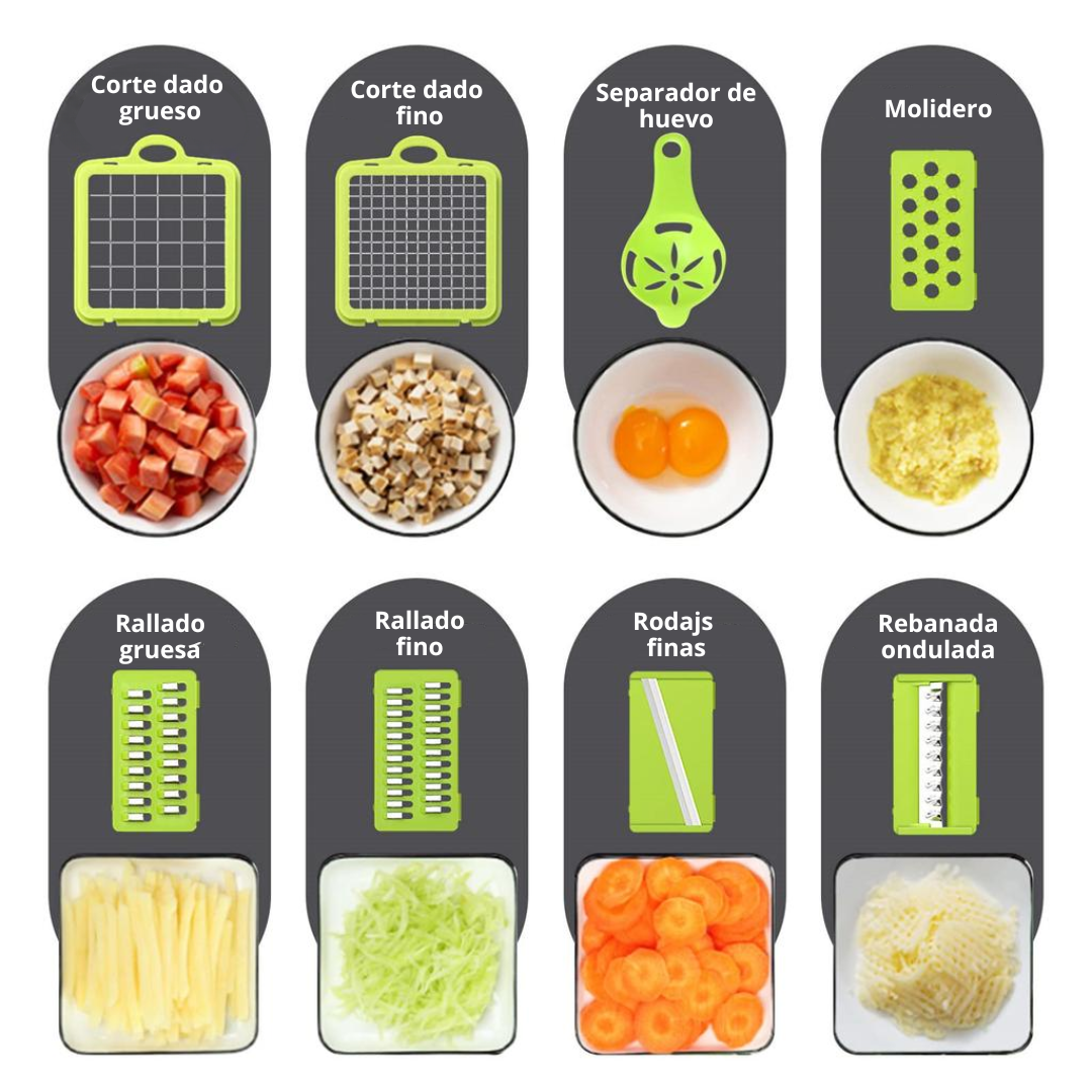 Steel Chopper - SET multirebanador de vegetales