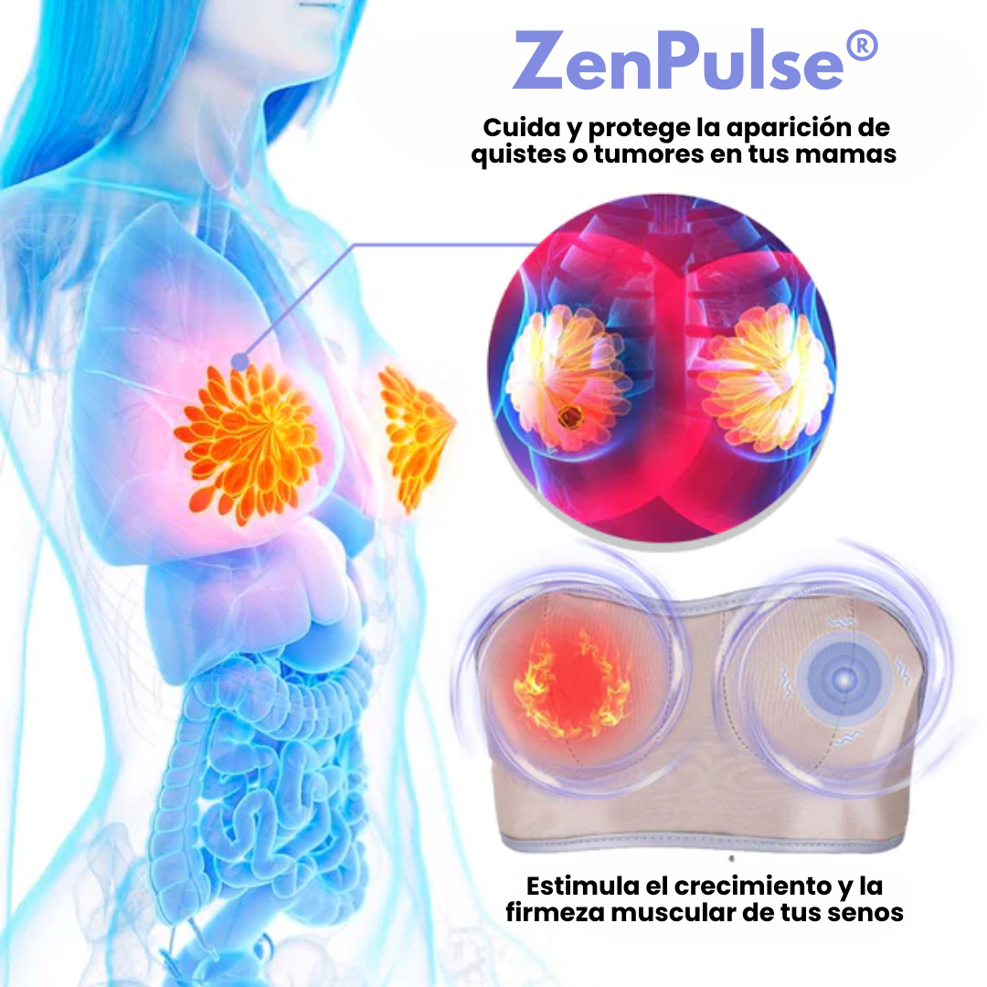 🌷 ZenPulse® Brasier Reafirmante con Electro-Estimulación mamaria
