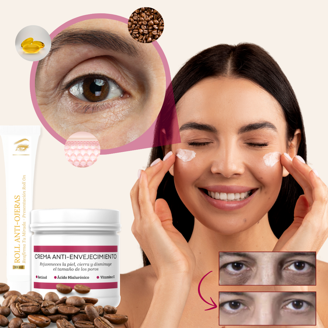 SUPER PROMO 2X1 ✨Kit de renovador de ojos - reafirma, despigmenta y reduce la inflamación