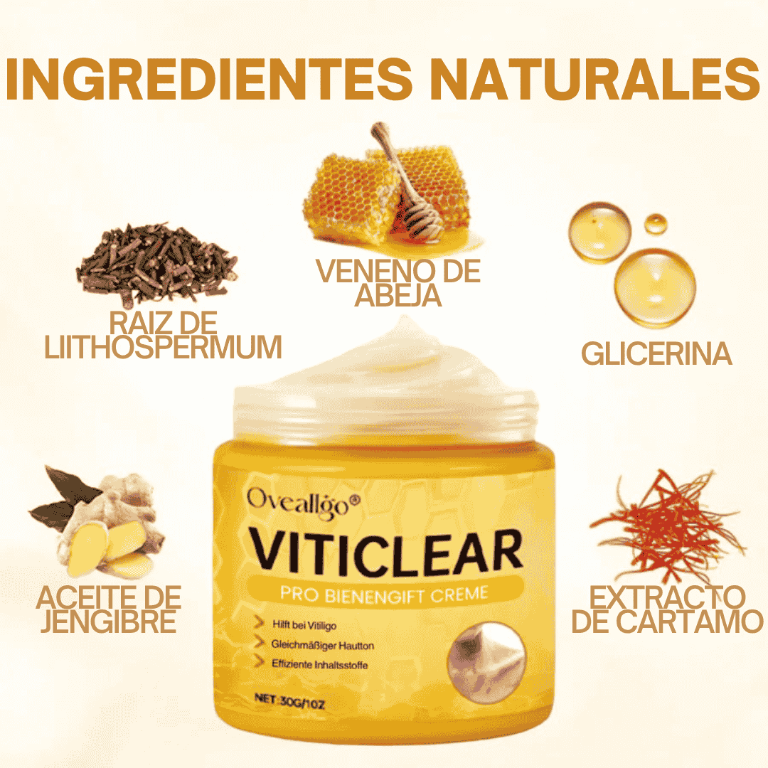Oveallgo® VitiClear Pro Crema de veneno de abeja Universal