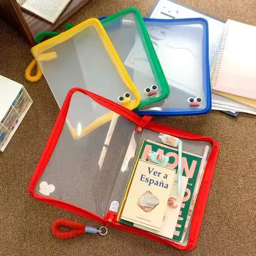 SETx4 Folders Organizadores impermeables Grandes de cierre