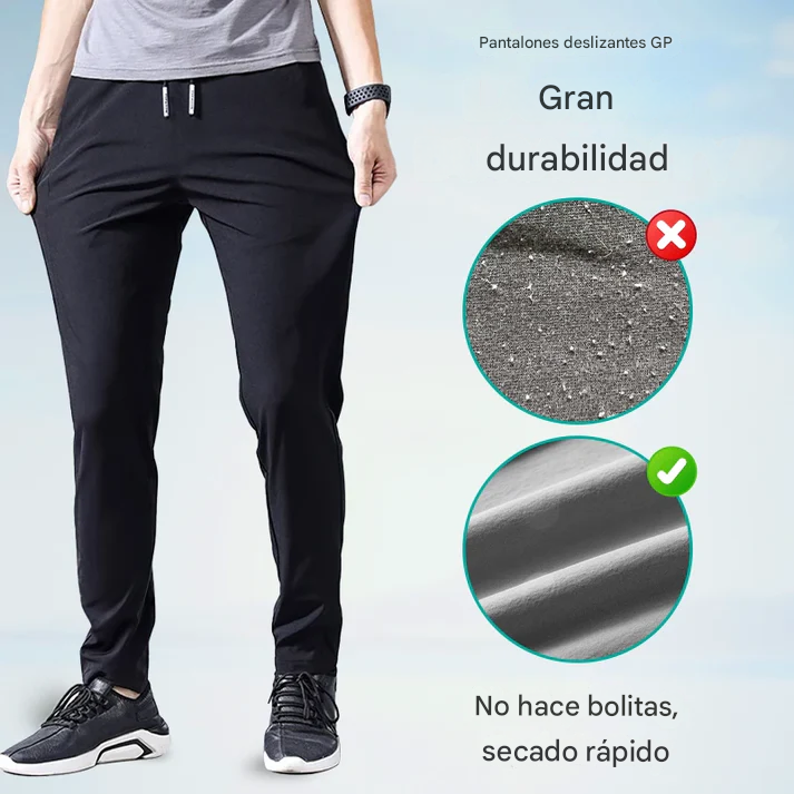 ÚLTIMO DÍA DE OFERTA 50% OFF 💖 GLADEPANTS® Pantalones unisex de seda helada ultraelásticos de secado rápido 2025
