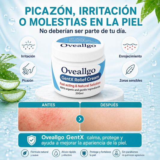 Oveallgo GentX® Un remedio universal para la salud de la piel.