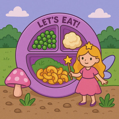 Build & Bite® Set platillero recreativo de construcción para cenas más divertidas🏗️