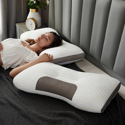 PROMO 2X1🔥CLOUDFFY® Almohada ortopédica viscoelástica elimina dolor de cuello y cabeza☁️