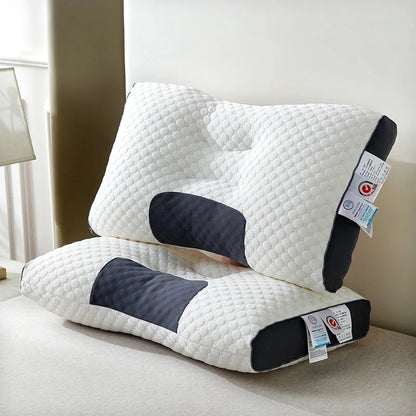 PROMO 2X1🔥CLOUDFFY® Almohada ortopédica viscoelástica elimina dolor de cuello y cabeza☁️