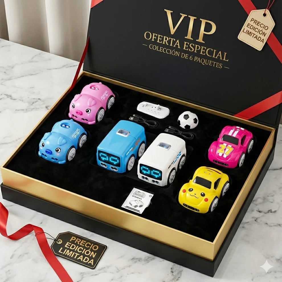SUPERminiCARS Magic Line™ Juego real con juguetes de verdad🚖🚒