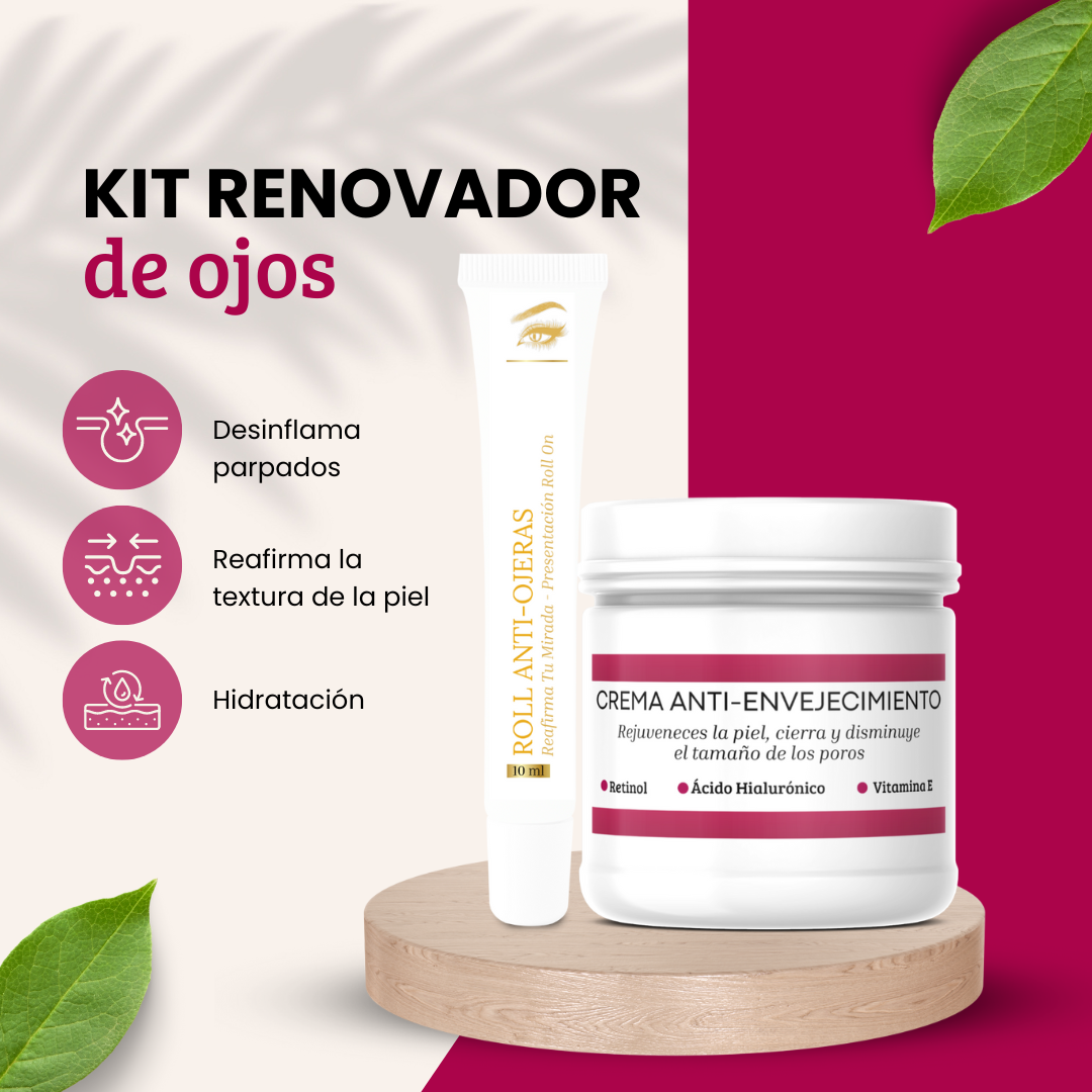 SUPER PROMO 2X1 ✨Kit de renovador de ojos - reafirma, despigmenta y reduce la inflamación