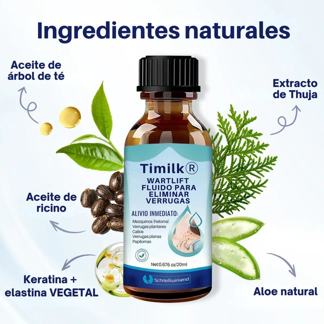 Timilk® WartLift Fluido para eliminar verrugas ✨