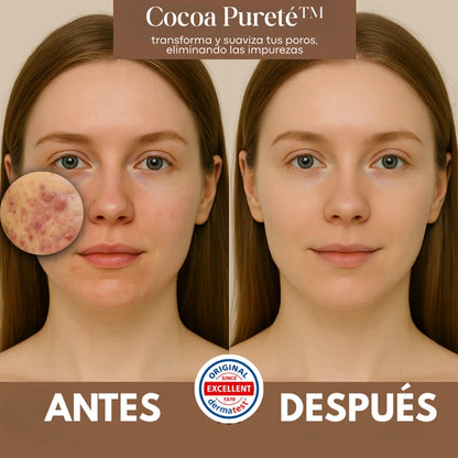 Cocoa Pureté™ Exfoliante Esencial de cacao con granulos de cafe y vitamina E