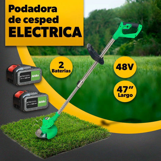 GRASSTORM® CORTADORA DE CÉSPED INALÁMBRICA 3 EN 1 DE ALTO RENDIMIENTO