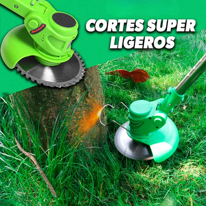 GRASSTORM® CORTADORA DE CÉSPED INALÁMBRICA 3 EN 1 DE ALTO RENDIMIENTO
