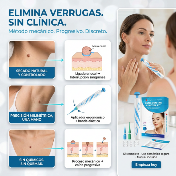 LigueWart® Terapia de eliminación a presión de verrugas 🛡️✂️ desprendimiento en 10 días