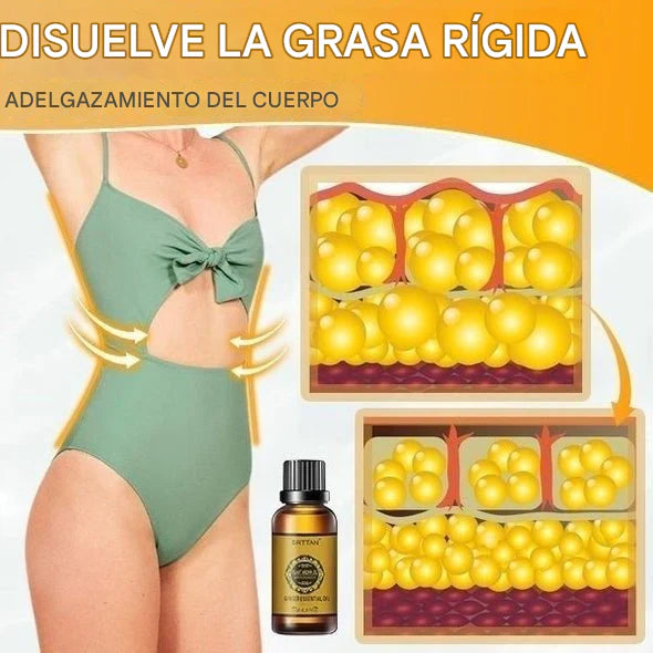 Aceite quemador de grasa + Reafirmante + Drenaje linfático | PAGA 1 LLEVA 2 PROMO