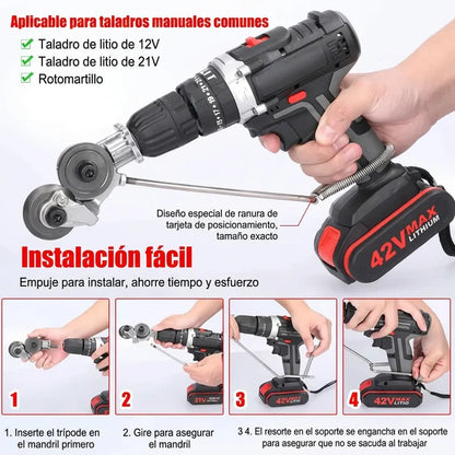 Cortador Metálico para Taladro