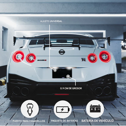 Blackout Plate Cover® cubierta para matrícula CARRO/MOTO🔥