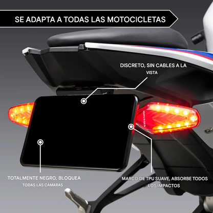 Blackout Plate Cover® cubierta para matrícula CARRO/MOTO🔥