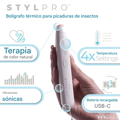 Bolígrafo térmico para picaduras de insectos