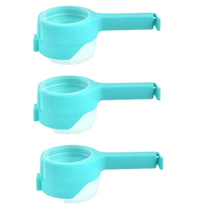 CLIPPER TAP® PACK x6 Clips sellado con tapa dosificadora🥄